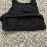 Athleta black Conscious Crop D-DD+ racerback tank top size L Photo 3