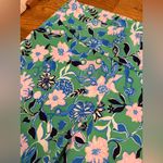 Lilly Pulitzer  Womens Corso Pant Sz 16 Luxletic Spearmint Golf Till You Drop Photo 2