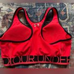 Under Armour Womens  Padded Compression Sports Bra Size M Hot Pink Photo 5