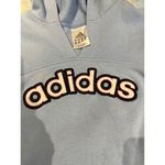 Adidas  Women's XL Hoodie front logo blue 03/06 Photo 7