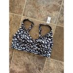 Aerie Offline By  Goals Plunge Sports Bra Gray Size Large Photo 4