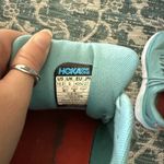 Hoka One One Bondi‎ 7 Shoes Womens Size 10.5 Blue Mesh Athletic Running Cushion Photo 9