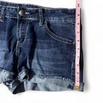 Zco Jeans Premium Mini Y2K Bedazzled McBling Shorts Angel Wings Grunge Country Photo 5