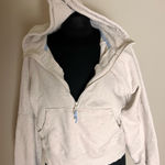 Aerie  Women's  Zip-Up Hoodie Light gray/heather white Photo 0