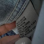 Tractr Jean Jacket Cropped Denim Size Medium Light Blue Wash Blue Photo 9