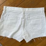 Free People  White Denim Shorts Photo 1
