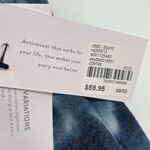 Lane Bryant NWT  Livi Sweatpants Cropped Capris Pink Blue Tie Dye Plus Size 30/32 Photo 4