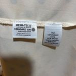 LC Lauren Conrad  Modern Wrap Tea Length Midi Dress Natural Dina Dot Navy Small Photo 10