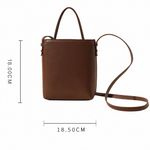 Cream Ivory Leather Minimalistic Two Photo 1