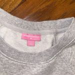 Stoney Clover Lane  Heather Gray Sweatshirt top shirt woman’s large EUC Photo 4