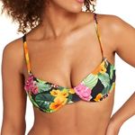 ANDIE  Womens Beach Resort The Bermuda Underwire‎ Tropical Floral Swim Bikini Top Photo 0