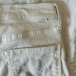 Mother Denim The Dazzler Hover In Pale Peach Size 27 Skinny Photo 4