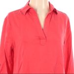 Kut From The Kloth Kut from the Kloth Coral Midi Shirt Dress With Pockets Size 2 Photo 1