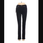 Rag and Bone Ame Velvet Pants 24 NWT Crop Skinny Navy Blue New York Fashion Luxury Photo 2