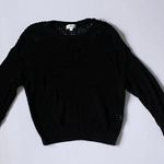 Calvin Klein Comfy and Classic Black Sweater Wax Coated Pullove Women’s PXL Size undefined Photo 7
