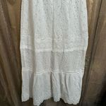 True Decadence White Broderie Bardot Eylet Boho Maxi Dress Size 12 NWT Photo 8
