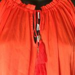 Motherhood Maternity Orange Cold Shoulder Top-NWT Photo 4