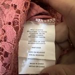 Hint of Mint  Coral Lace Skirt Photo 4