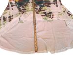 Poliana Plus XL Tropical Floral Lightweight High Low Dress Coverup Resort Chic White Photo 10