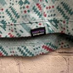 Patagonia Capilene Midweight Baselayer Blue Aztec Print Small Layering Thumbhole Photo 4