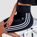 Adidas Originals NEW XS High Rise Short Tights Bike Shorts Black Photo 0