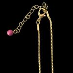 Rose Gold Tone Rhinestones Butterfly Pendant Necklace Estate Bling Pink Photo 6