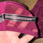 Victoria's Secret Victoria’s Secret Very Sexy Bralette Elegant Lace Halter Bralette - Burgundy Photo 14