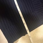 J.Crew XL Navy 100% Cotton Open Knit V-Neck Button Cardigan Sweater Photo 2