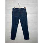 Levi's 505 straight leg dark wash women's jeans Size 8M Photo 2