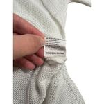 Beach Coastal Knit Sweater Cream and Pink Colorblock Pullover Lightweight S Photo 8