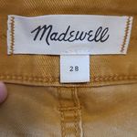 Madewell  MILITARY STRAIGHT PANTS DARK OCHRE MUSTARD ORANGE 28 Photo 8