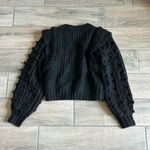 Farm Rio  braided sweater in black Photo 6