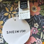 SheIn Vibrant Floral V-Neck Mini Dress Photo 2