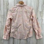 Patagonia ‎ Button Front Camp Shirt Womens 2 Pink Orange Organic Cotton Floral Photo 2
