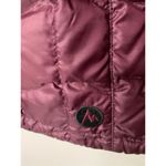 Marmot  down jacket winter coat burgundy maroon women's size small Photo 4