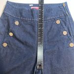 Kate Spade  ♠️ dark wash denim wide leg trouser size 4 Photo 6