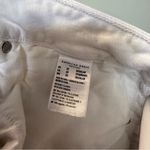 American Eagle  Stretch Tomgirl Relaxed Cropped Jean White Comfort Summer 20R Photo 8