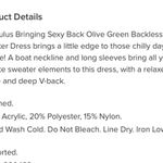 Lulus Sweater Dress Photo 4