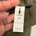 🆕 I Jeans By Buffalo Top with Rhinestone Detail Size L Green Size M Photo 6