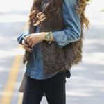 Boutique style Faux fur vest sz Medium Photo 0
