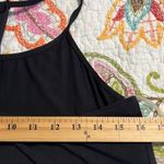 Fabletics  medium black Neema maxi dress halter neck relaxed fit maxi length new Photo 5