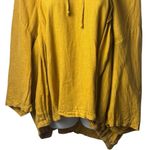 Completo Lino by Arthurio 100% Linen Gold Hooded Pullover Top Lagenlook M Size undefined Photo 3