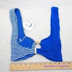 NEW Cleonie Free People Swim Australia blue bikini top blue stripe, one size Size L Photo 6
