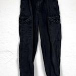 Carhartt Black Cargo Relaxed Fit Jogger Pants Womens 24 Collin Style Casual Photo 0
