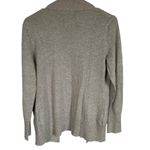 Folunsi women's medium light gray long sleeve stretchy open cardigan sweater Photo 7