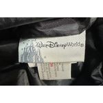 Disney WALT  WORLD 2008‎ Drawstring Back Pack Tote Bag Purse Black Tote Cinch Photo 2