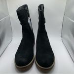 Eric Michael NWOB  Texas Women's Black Suede Ankle Boots Size 10-10.5 EU 41 1072 Photo 3