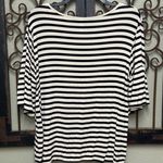 Z Supply  striped  short ruffle sleeve top Photo 1