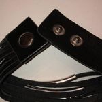 2 Black & Silver Multi Strand Bling Bracelets Boho Wrap Bracelet Photo 3