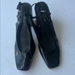 Marc Fisher Womens Valana Black Patent Leather Slingback Pumps Size 9.5M @ Photo 1